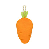 Mofusand Harvested Mascot Plush Keychain : Carrot