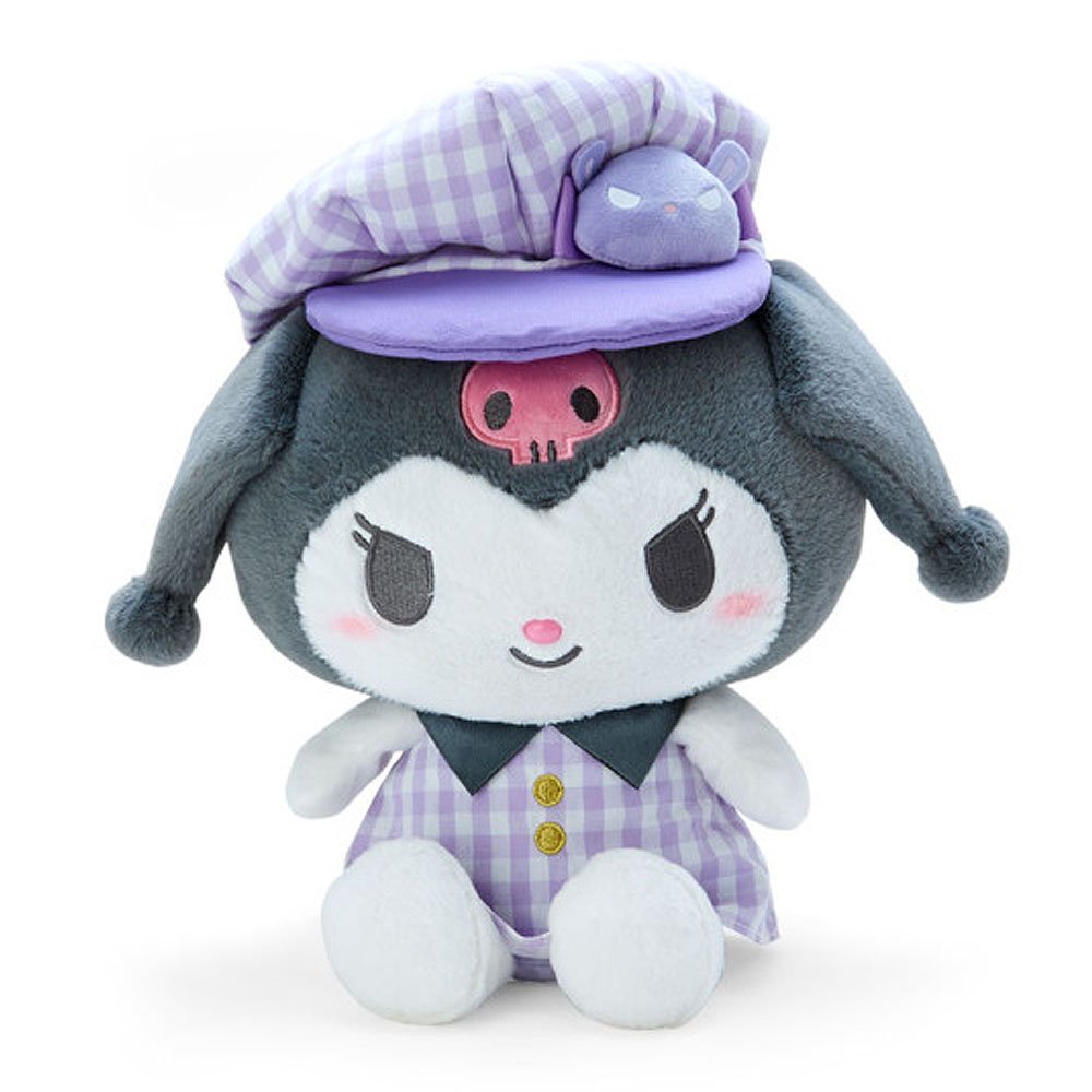 Kuromi Gingham Casquette 11" Plush