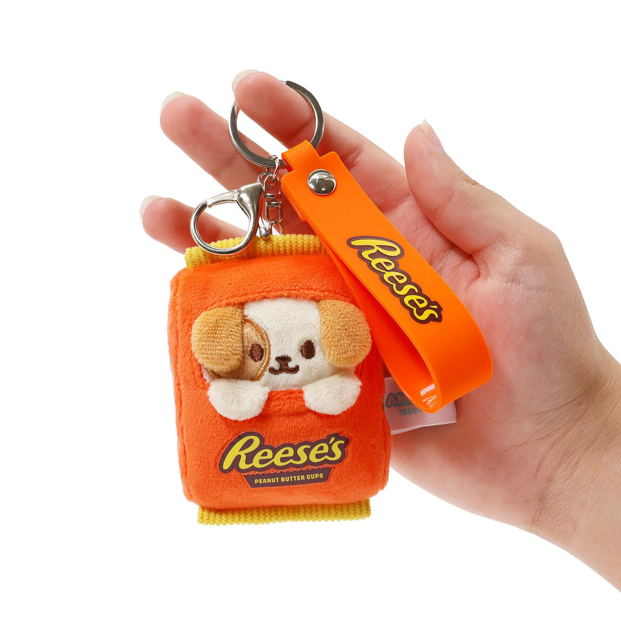 Anirollz x Reese's Puppiroll Plush Strap Charm Keychain