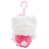 Sanrio Hello Kitty Pale Fur Clip-On Plush Keychain
