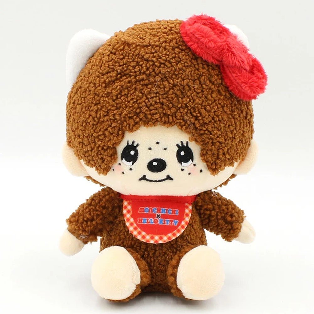 Hello Kitty x Monchhichi Plush