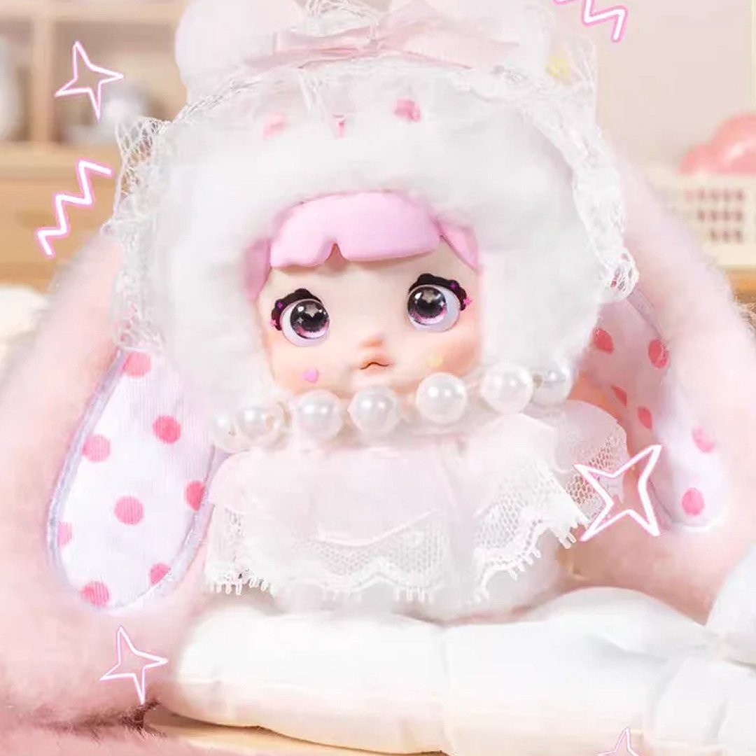 Nommi Sweetheart Bunny Series Plush Bag Charm Blind Box