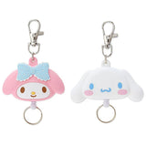 My Melody & Cinnamoroll Face Key Reel