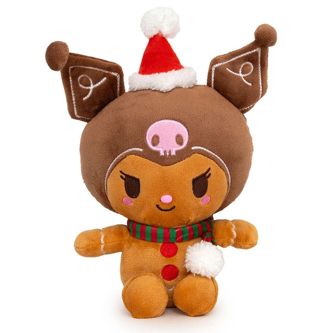 Sanrio Kuromi Gingerbread 7" Plush