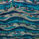 Loungefly x Mickey & Friends Holiday Convertible Backpack & Tote Crossbody Bag