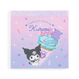 Kuromi Memo Pad :Ice Cream Party