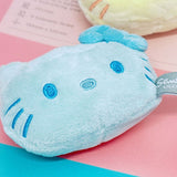 Sanrio Hello Kitty Color Face Plush Keychain