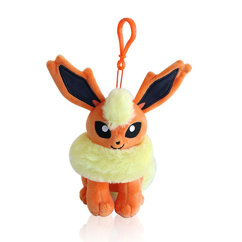 Pokemon Flareon Clip-On Plush