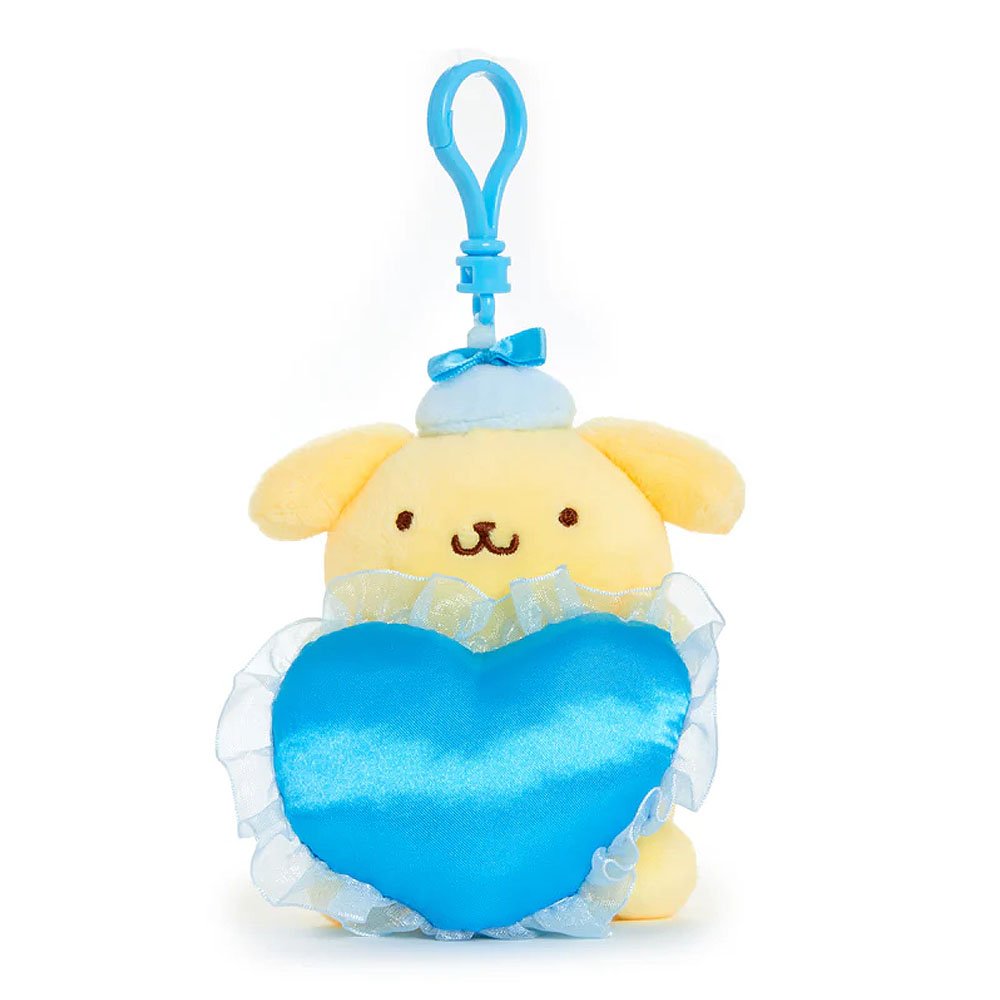 Sanrio Pompompurin Mascot Clip-On Plush : Something Blue
