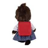 Monchhichi Japanese School Bag Girl 8" Plush