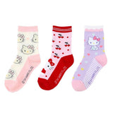 Hello Kitty 3Pair Sneaker Socks :Heart