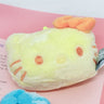Sanrio Hello Kitty Color Face Plush Keychain