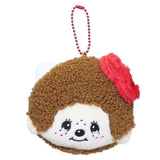 Hello Kitty x Monchhichi Face Coin Purse Pouch