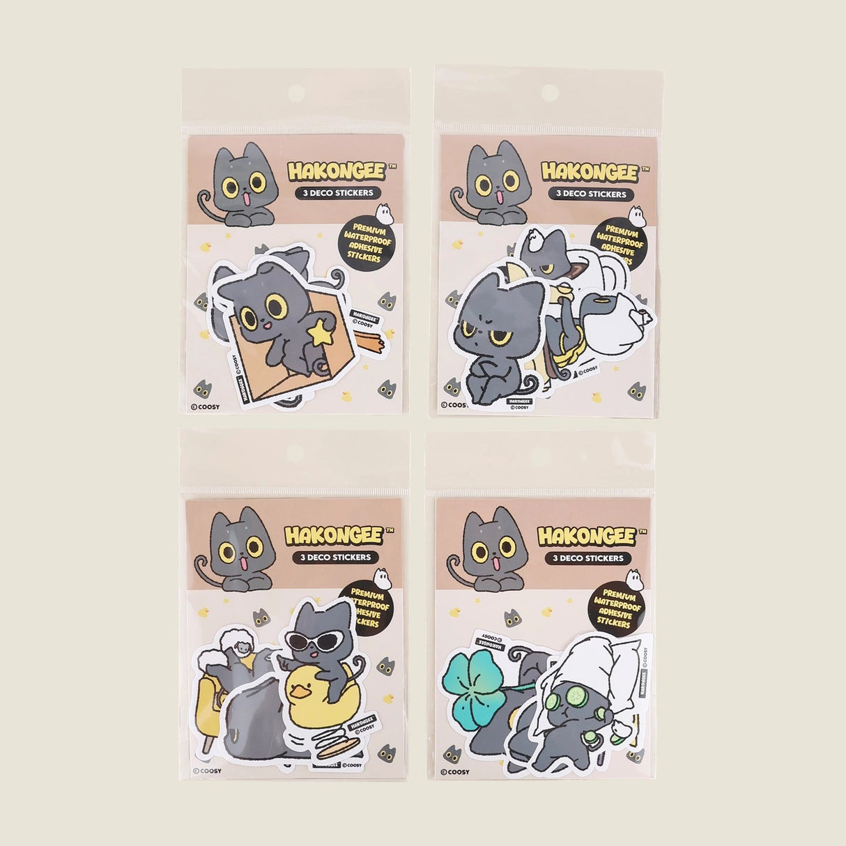 Hakongee Sticker Pack : Assorted Ver.3