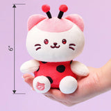Anirollz Ladybug Fairy Kittiroll Small Sitting Plush