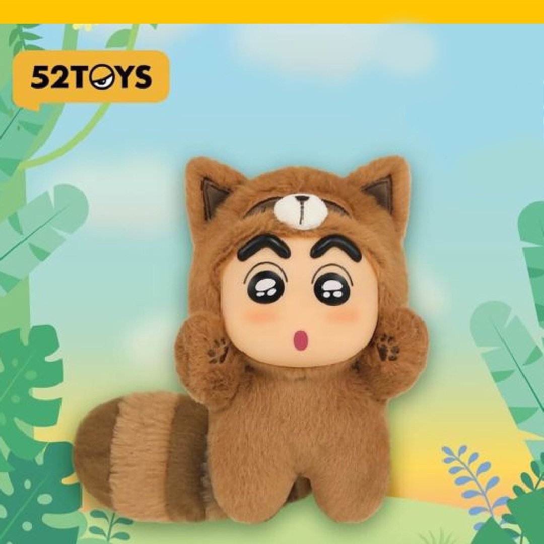 Crayon Shin-chan Frost Animal Plush Blind Box Keychain