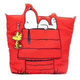 Whatever! Makes You Happy x Peanuts 75th Anniversary Snoopy House Padded Nylon Tote Bag