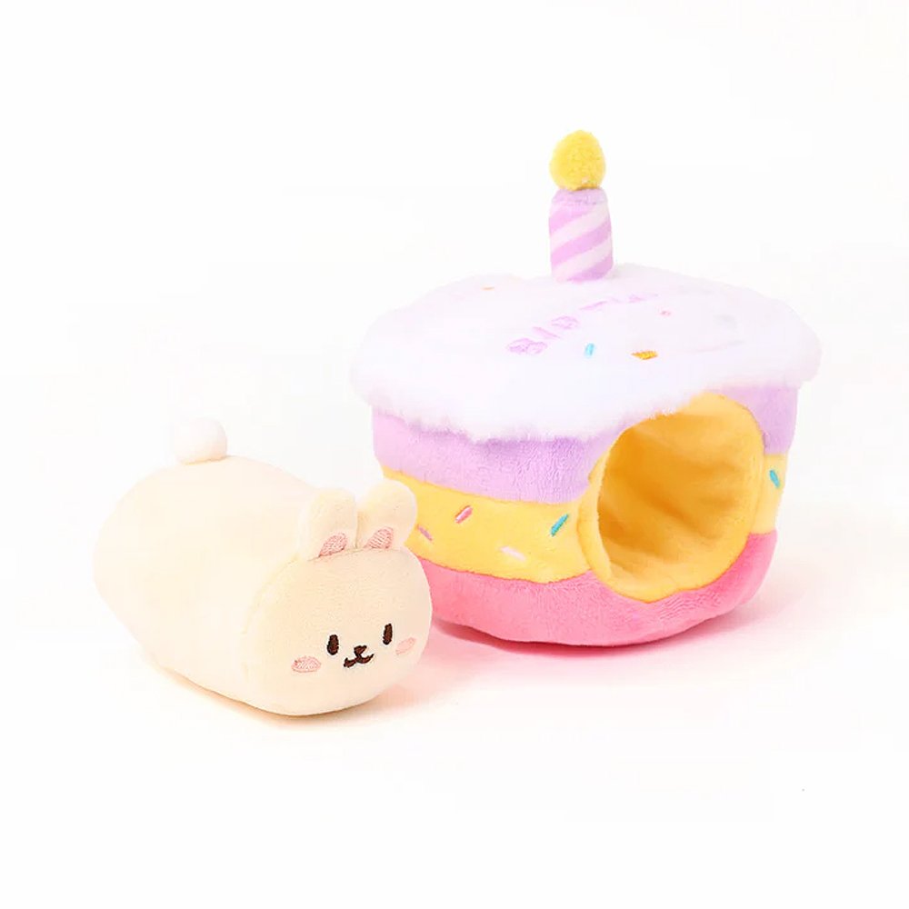 Anirollz Happy Birthday Bunniroll Mini Outfitz Plush