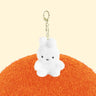 Miffy Creamy Mascot Plush Keychain