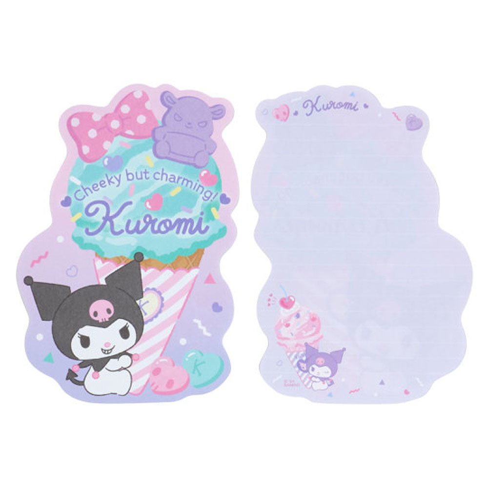 Kuromi Letter Set :Ice Cream Party