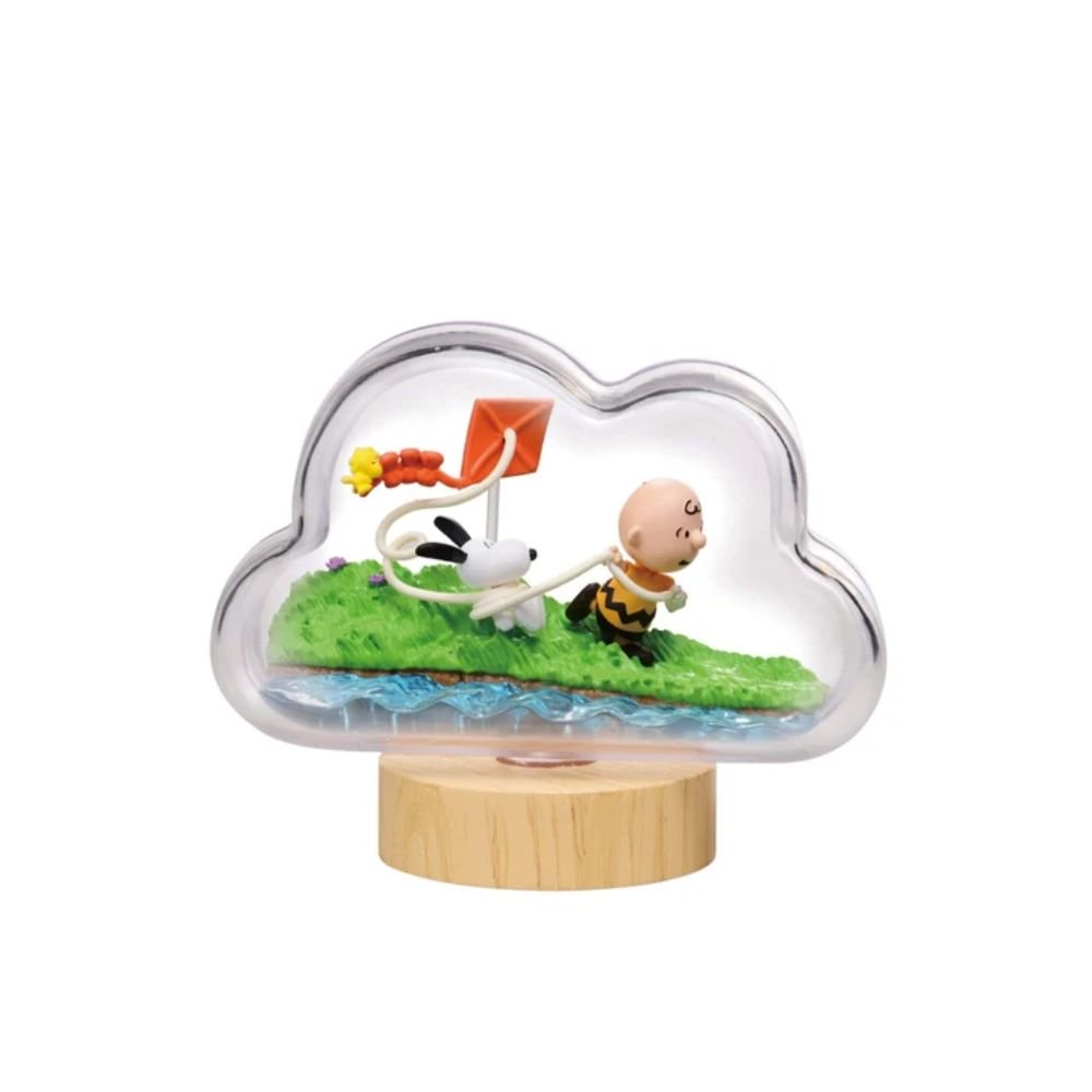 Re-Ment Peanuts Snoopy Weather Terrarium Figure Blind Box