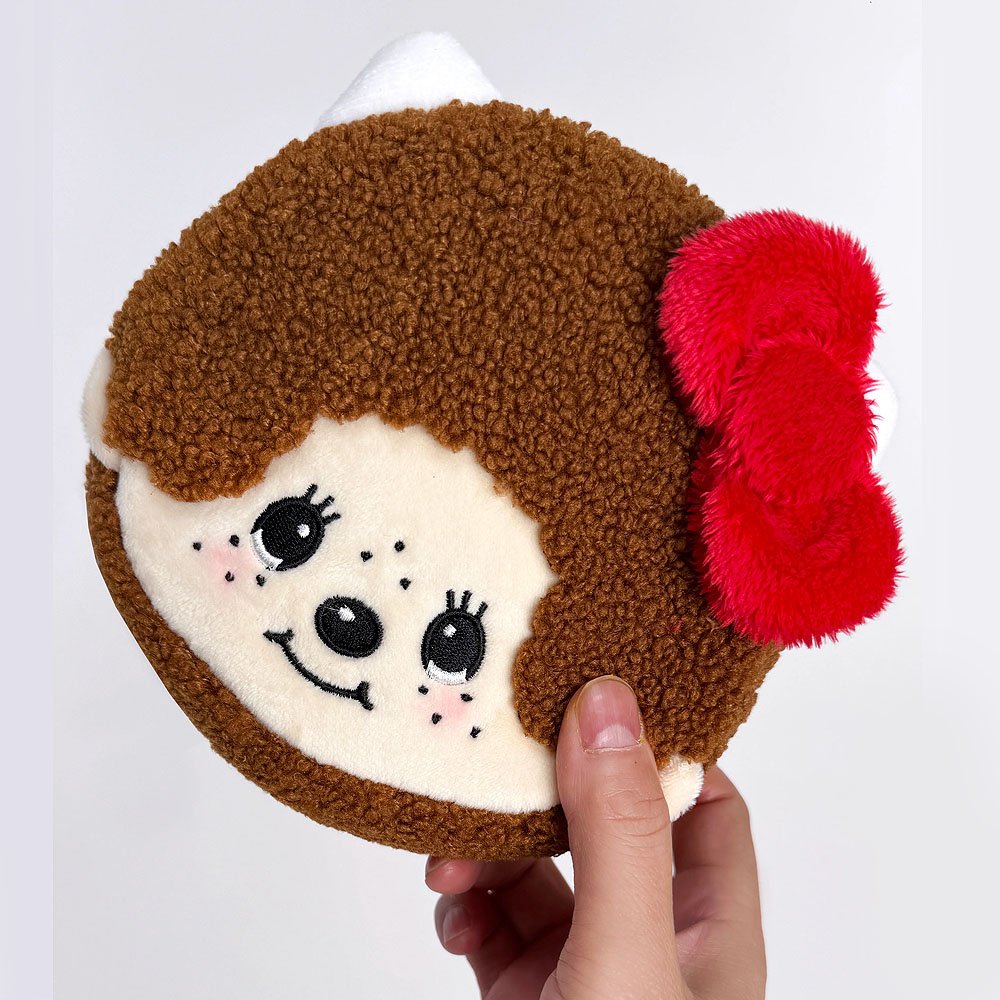 Hello Kitty x Monchhichi Face Pouch