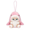 Mofusand Pastel Shark Meow Plush Mascot Keychain