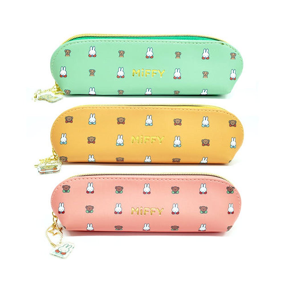 土曜、日曜限定　ぴちぴちピッチ & ムシキング 筆箱 Miffy & Boris Pattern Pencil Pouch – Hello Discount Store
