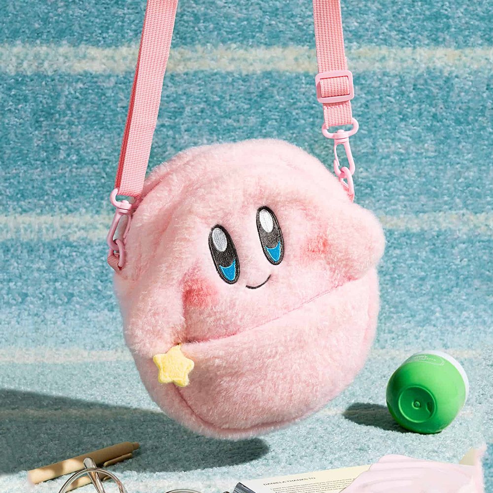 Kirby Fluffy Sling Bag (Smile)