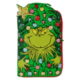 Loungefly x Dr. Seuss How the Grinch Stole Christmas! Tree Zip Around Wallet