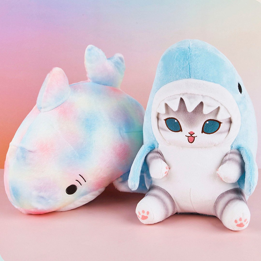Mofusand Pastel Shark Meow Plush