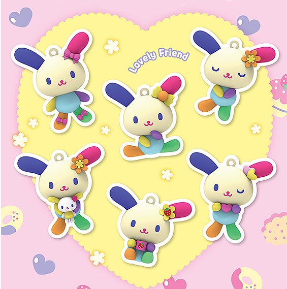 Sanrio Usahana Lovely Figure Secret Keychain