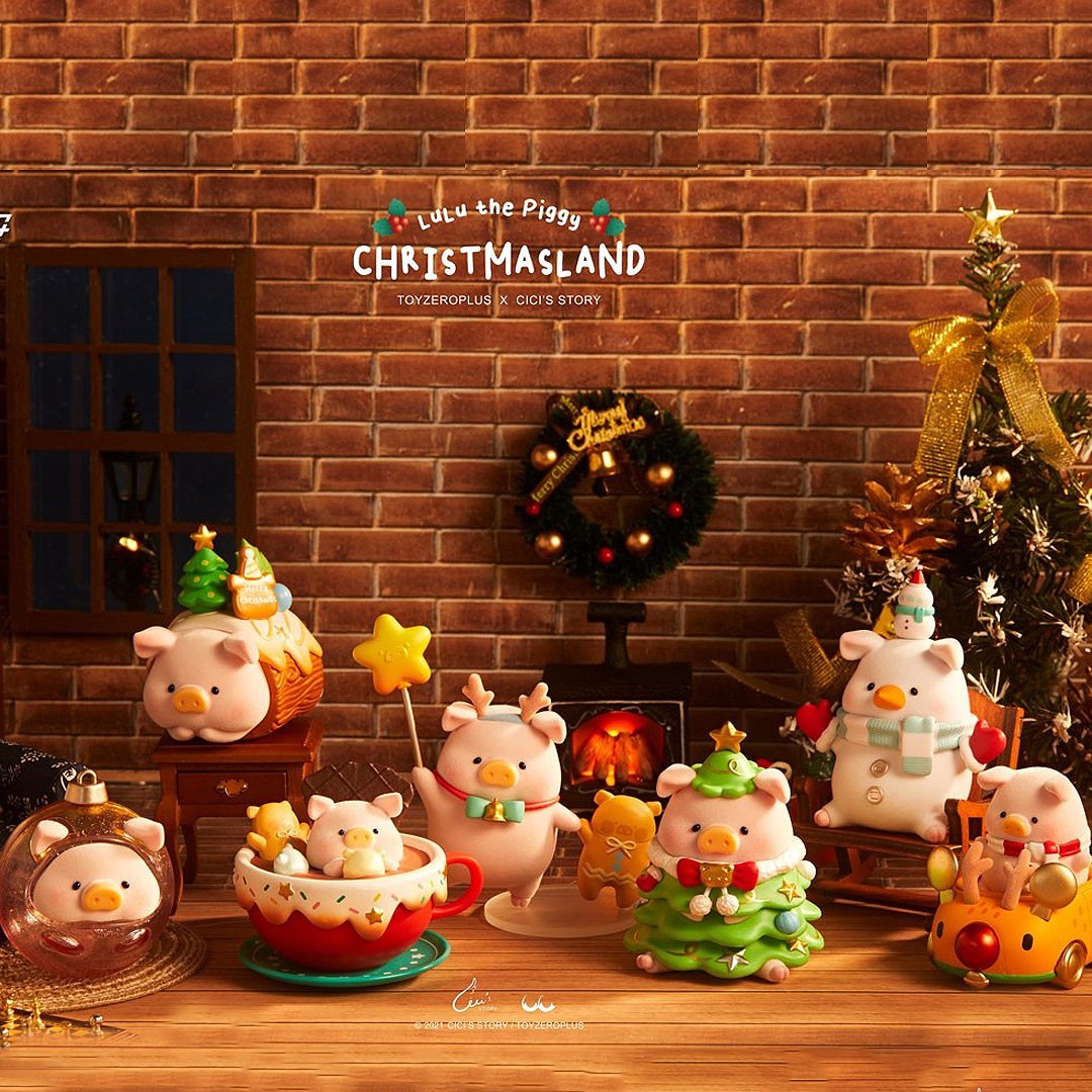LuLu The Piggy Christmas Land Figure Blind Box