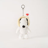 Peanuts Snoopy Vanilla Ice Cream Plush Keychain