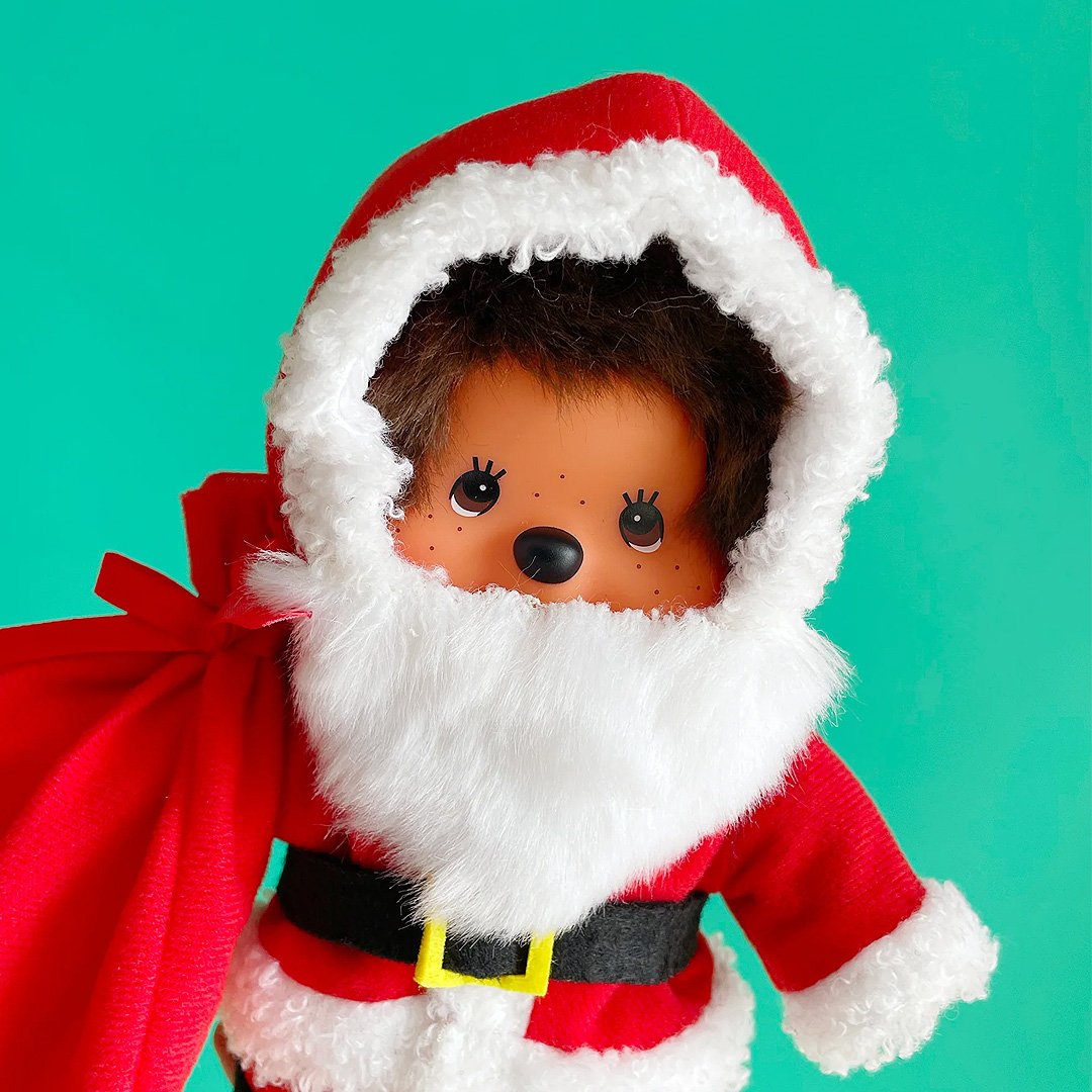 Officially licensed by Sekiguchi Japan, Limited Edition Mochhichi boy Santa clause, ideas holiday gift or collectible figures with guaranteed authenticity.