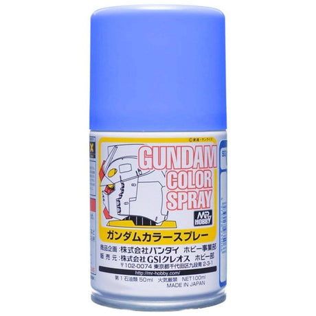 Mr.Hobby Gundam Color Spray SG14 MS Light Blue is perfect paints for Gunpla