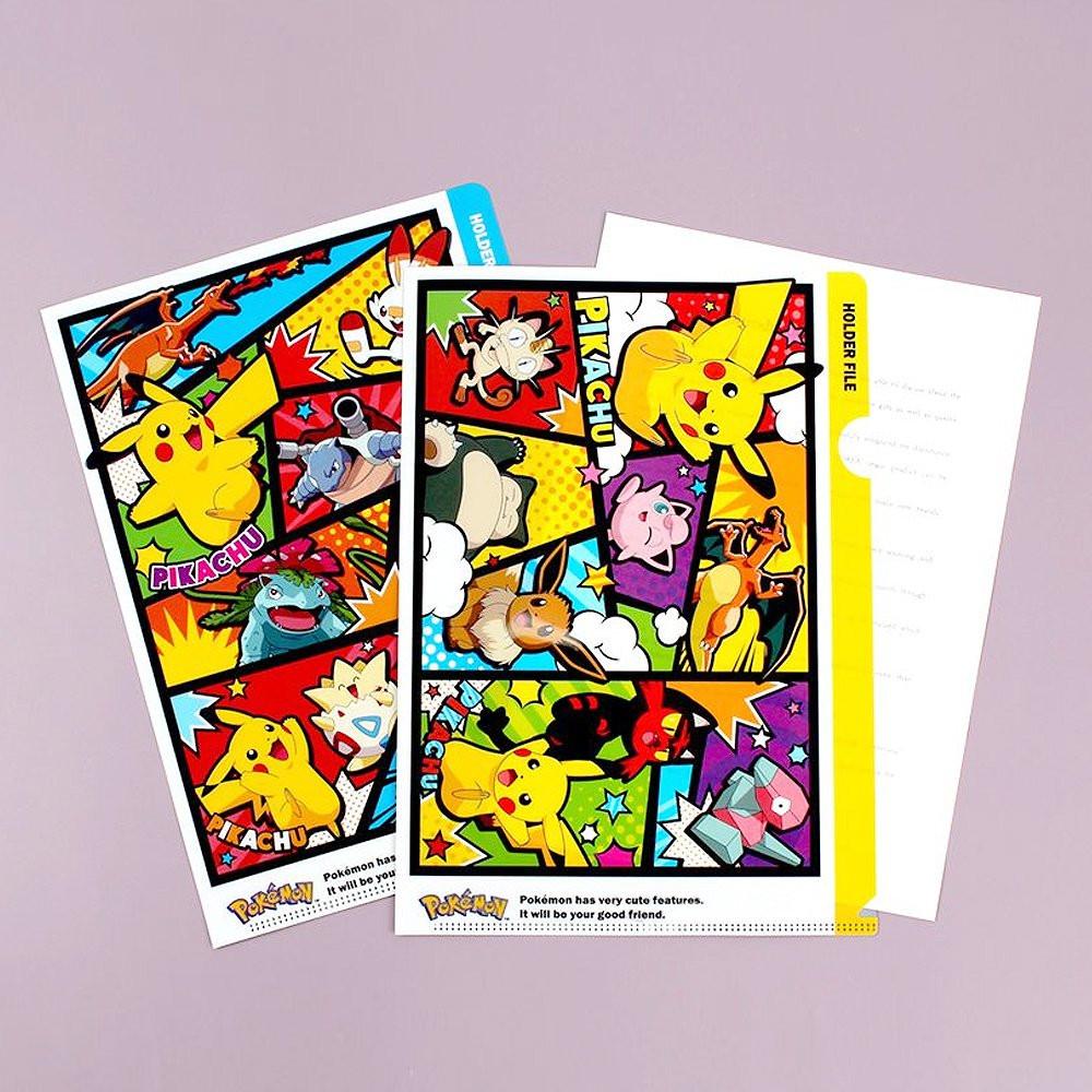 pokemon folders for cards Pokémon File Folder Blue