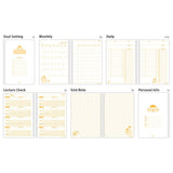 Sanrio Characters 4-Months Study Planner Set : Cutie