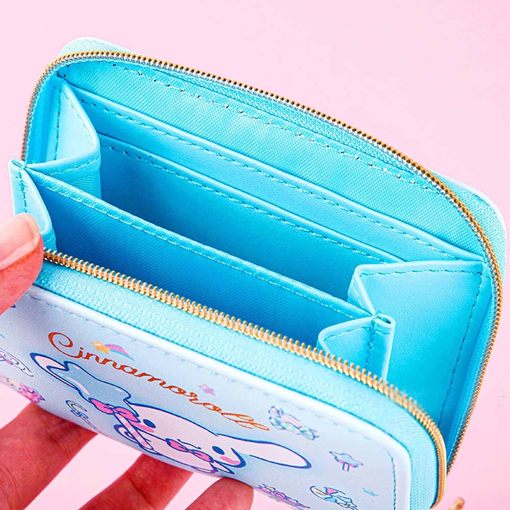 Hello Kitty Wallet Gold Zipper Charm