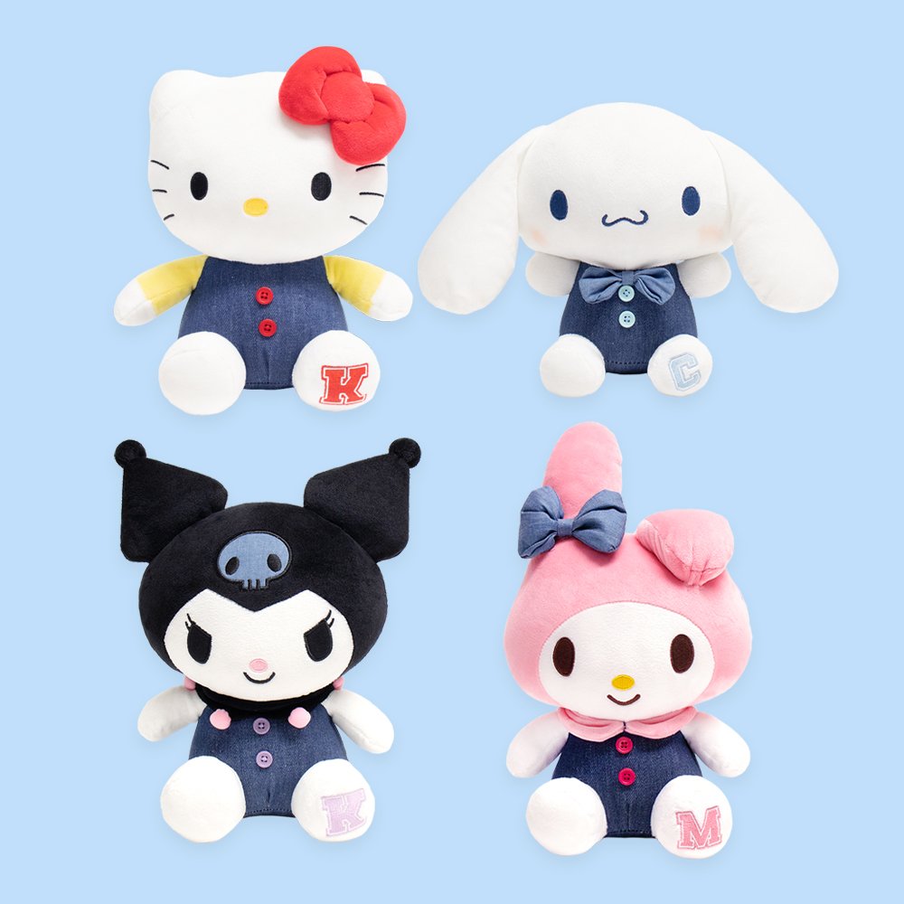 Sanrio Characters 10" Blue Denim Plush