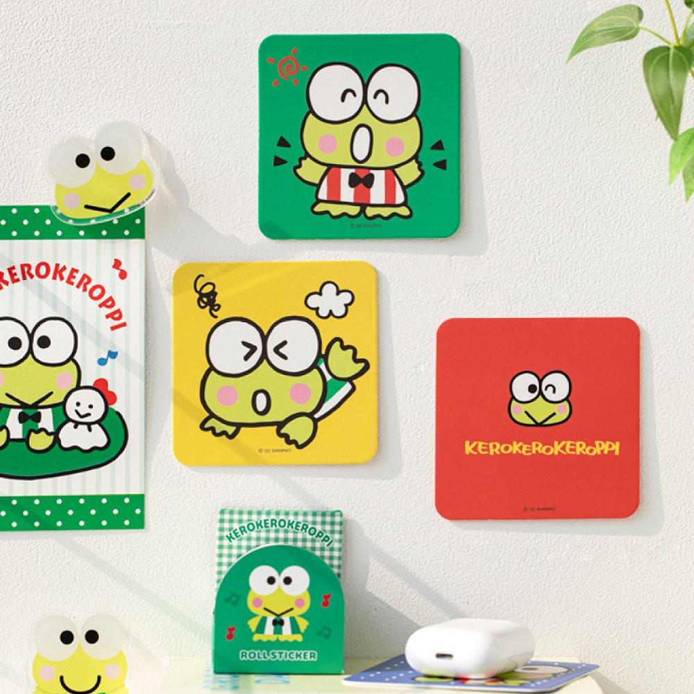 Sanrio Keroppi Paper Coaster Set