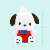 Sanrio Pochacco Blue Bowtie Clip-On Plush