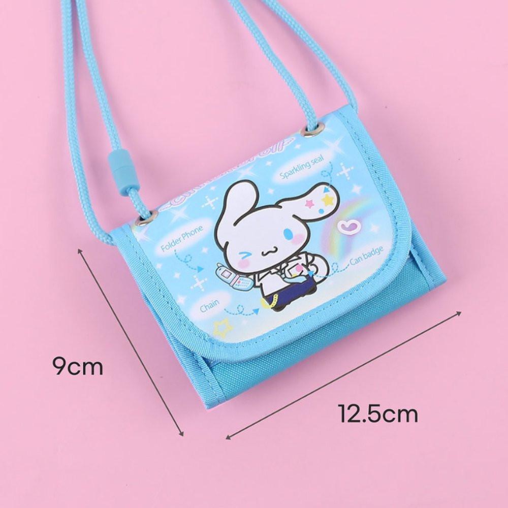 Sanrio Characters Velcro Necklace Wallet