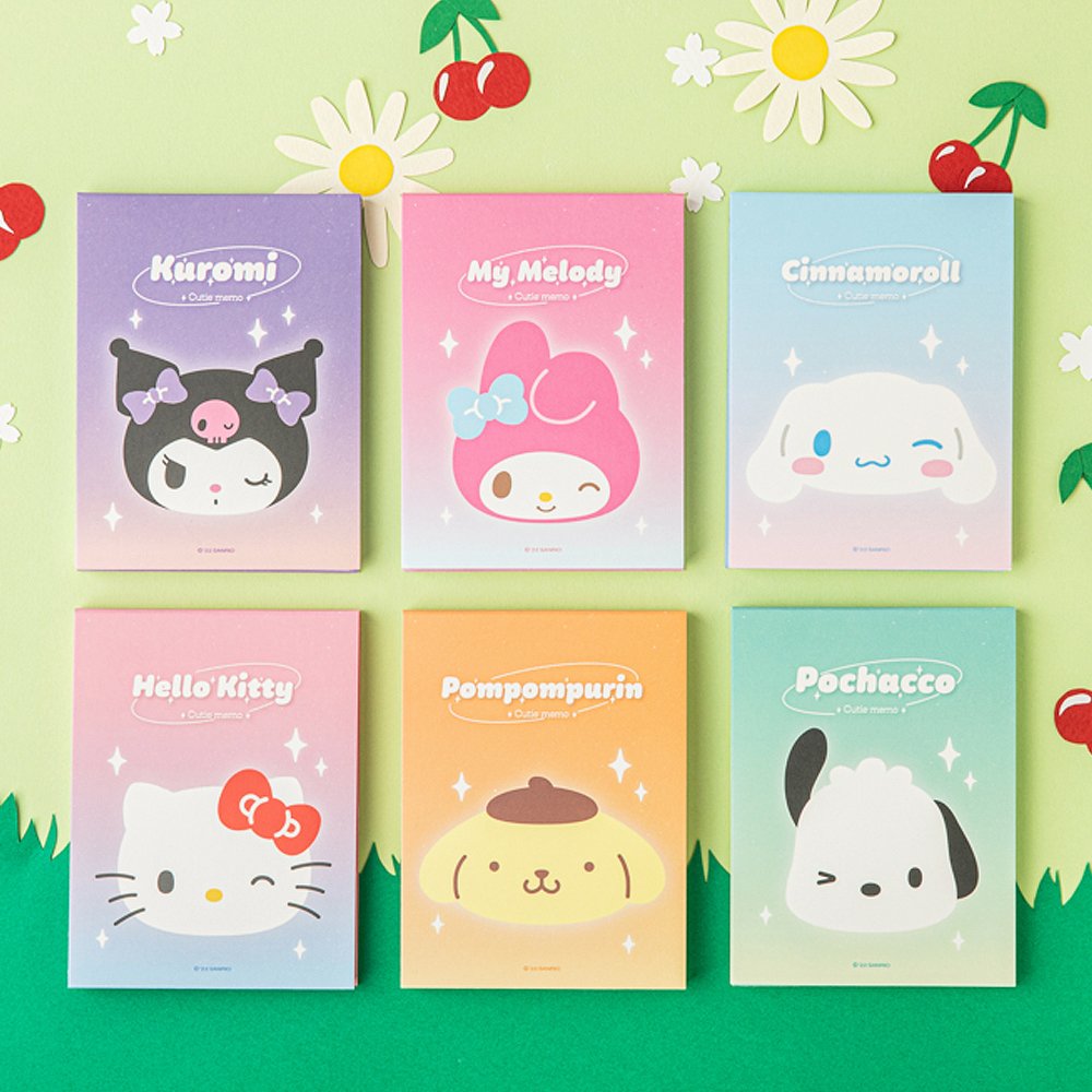 Sanrio Characters 4-Months Study Planner Set : Cutie