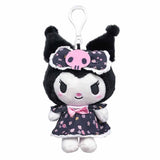 Kuromi Flower Dress Clip-On Plush
