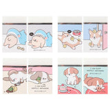 [4-in-1] Sleeping Dog Eraser Set