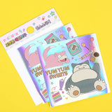 Pokemon Deco Sticker Sheets : Rainbow