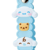 Cinnamoroll Smile Face Beaded Keychain