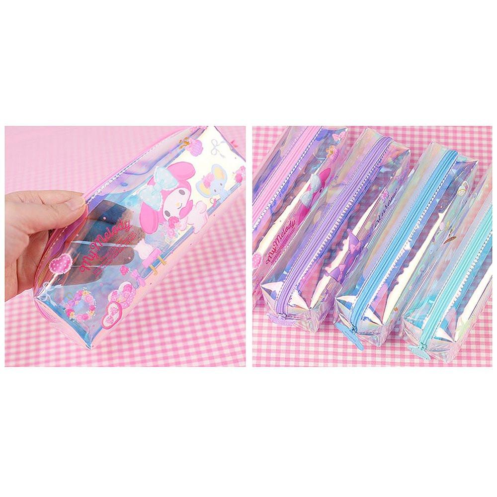Sanrio Characters Hologram Pencil Pouch