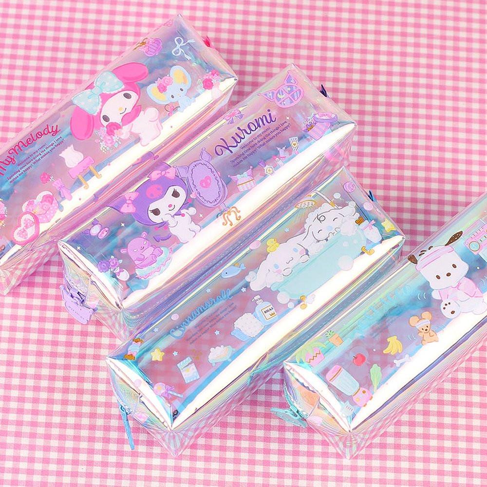 Sanrio Characters Hologram Pencil Pouch